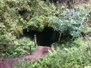 Entrata nel tunnel di lava