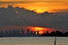 Tramonto su Singapore