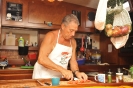 Preparazione sugo per aragoste